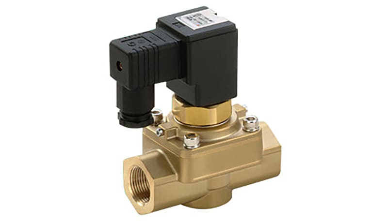 Pilot Valve Using SMC Corporation VCH41-5D-06G-Q Valve,for air,2 port NC,5MPa,pilot op ...