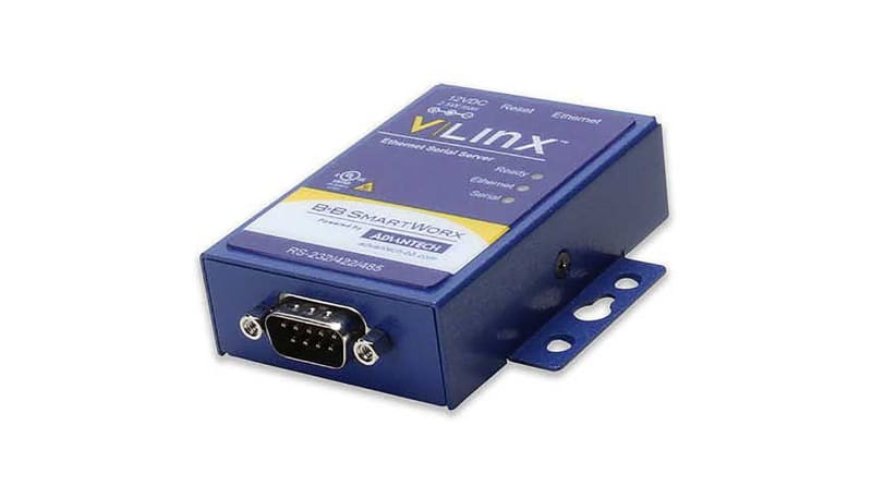 Advantech BB-MESP211D MODBUS 1PT SERIAL SERVER, 232/422/485, DB9, USPS