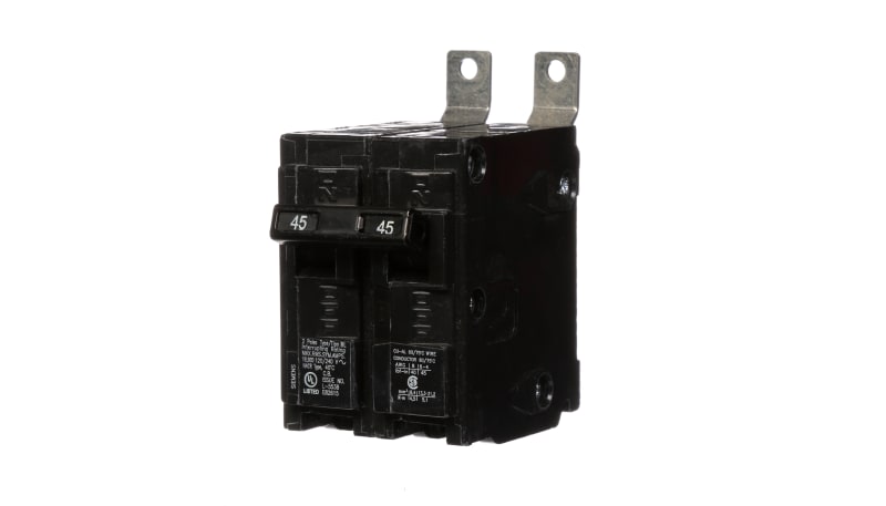 Siemens B245 Circuit Breaker Thermal/Magnetic Cur Rtg 45A 2 Pole 120 ...