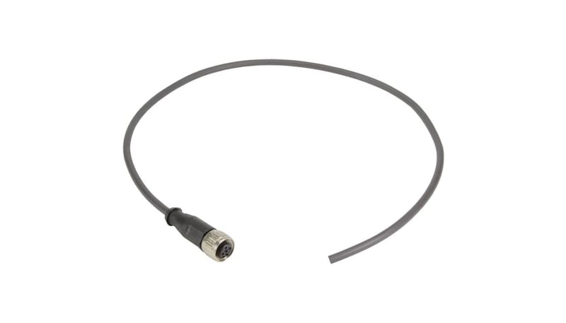HARTING 21348700383020 M12 A-code Single Ended Cable Assembly, 3pin ...