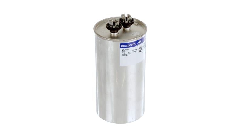 CAPCOM, formerly Genteq 27L1502 Capacitor, Round, 25 uF, 600 VAC