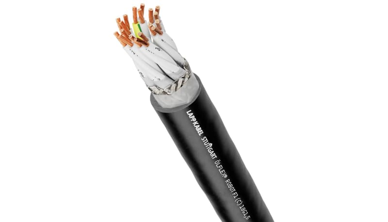 Lapp Group 0029658 Olflex F1(C) Robotic Cable, 22Awg/5Pr, Polyurethane ...