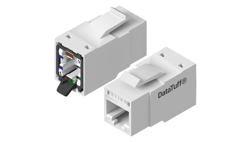 Belden RV6IJ2UBL-S1 Industrial REVConnect IP20 RJ45 Unshielded CAT6 ...