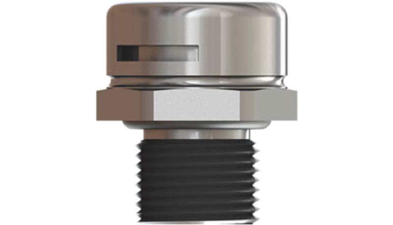 SAB VPM-15 Nickel Pl. Brass Vent Plug Air Flow(I/h)=120, Water Pressure ...