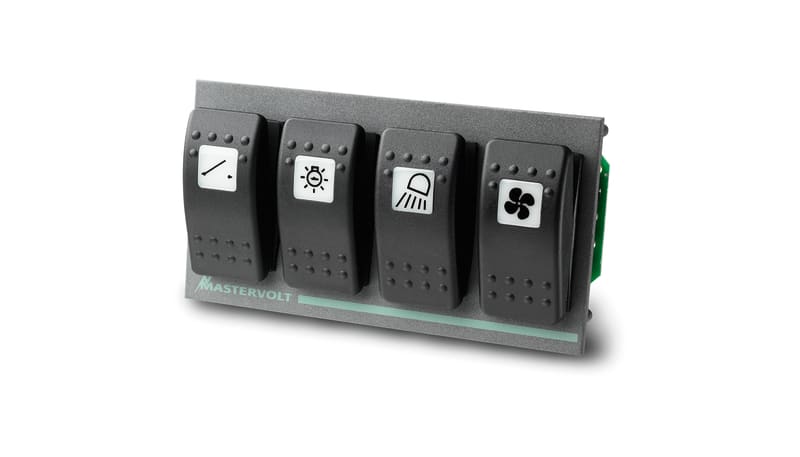 Mastervolt 77031400 Switch Input 4 Pcb (For 4 Carling Breakers In S-3 ...