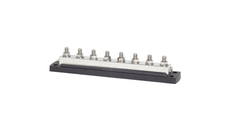 Blue Sea Systems 2107-BSS PowerBar 8 x 3/8-16 Stud Terminal