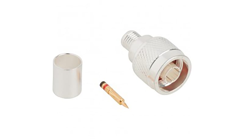 Rg Bells Plug Amphenol RF 082-4427-1006 RF Connector, N-Type Straight Crimp Plug for ...