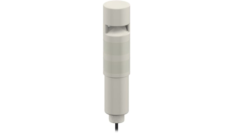 Banner Engineering TL50ZGRAOS3C Tower Light, Gray Housing, 2-Color ...