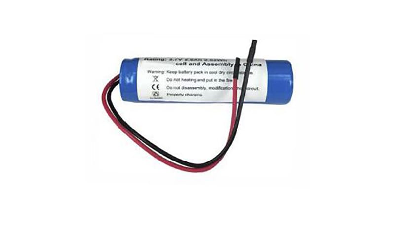 RS PRO 1449406 Battery Lithium-Ion Rechargable 3.7V 2600mAh 1S1P