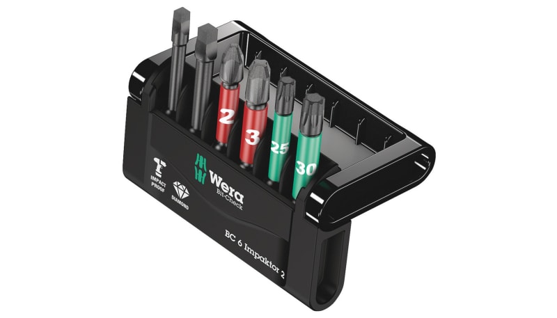 Wera Tools 05057694001 Bit-Check 6 Impaktor 2;6 pieces