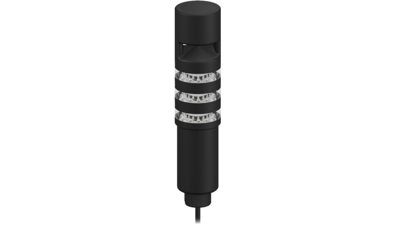 Banner Engineering TL50BLZG2Y2R2AOS4 Beacon Tower Light, 3-Color Sealed ...