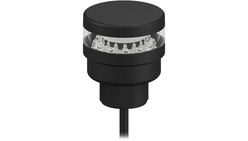 Banner Engineering TL50BLR2QP Beacon Tower Light, 1-Color Indicator, 12 ...