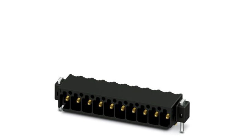Phoenix Contact 1706188 Terminal Block;Header;Male Pins;Shrouded (4 ...