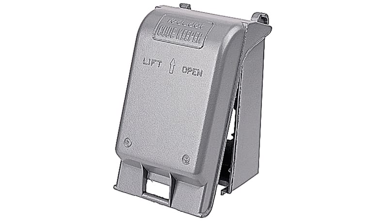 Red Dot by ABB CKSUV Single Gang While-In-Use Universal Shallow Cover ...