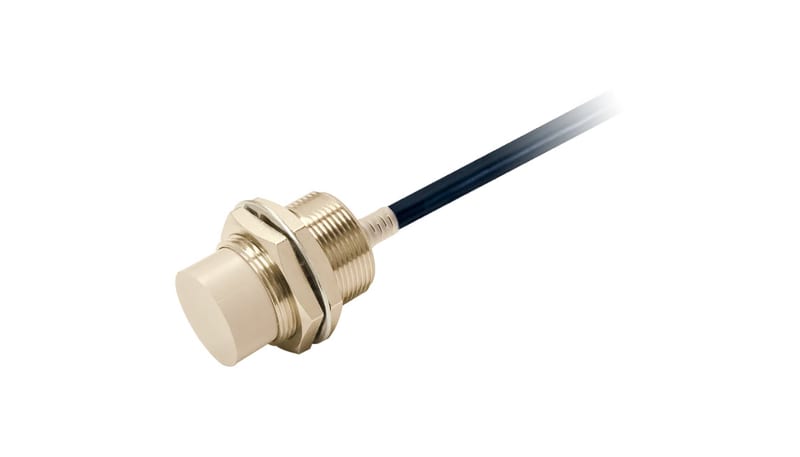 Omron Automation E2E-X18MB3DL30 5M Inductive Proximity Sensor, 3-Wire ...