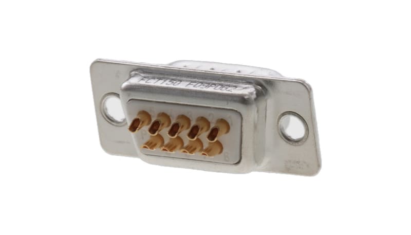 FCT by Molex 172704-0160 Mixed Layout D-Sub Crimp Housing, Male, Tin ...