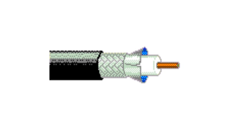 Belden 1371P 0071000 Serial Digital Coax, RG59/U Mini, 23Awg Solid ...