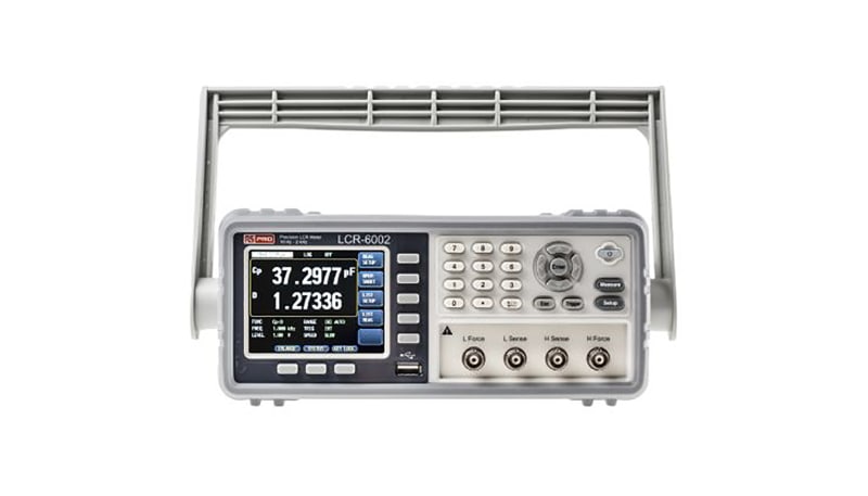 RS PRO 1176718 High Precision LCR Meter Benchtop 3.5in Color LCD ...
