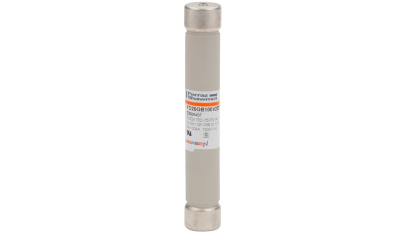 Mersen E089497 Fuse, Protistor, gR, High Speed, 20 x 127mm, 1000VDC ...