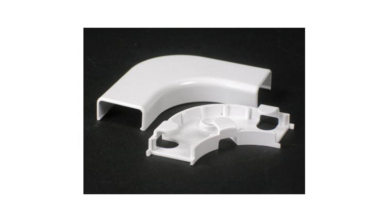 Wiremold 2811FO Nm Flat Elbow Fo/Cat5 2800 Ivory