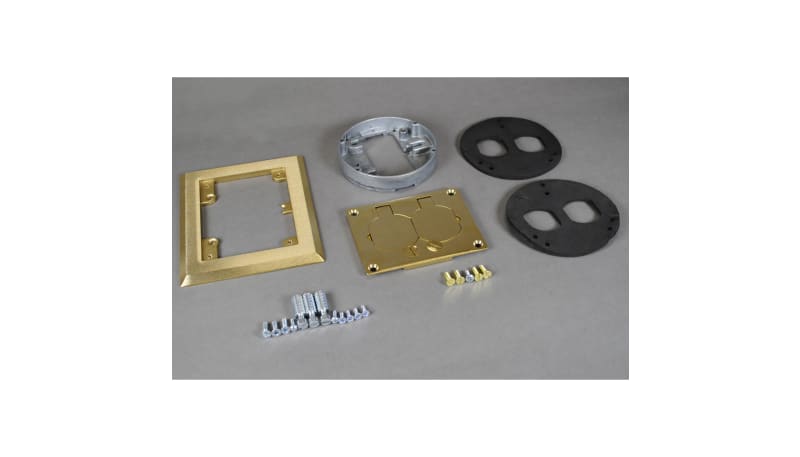 Wiremold S165B Brs Dplx Actv Unit Si Ser
