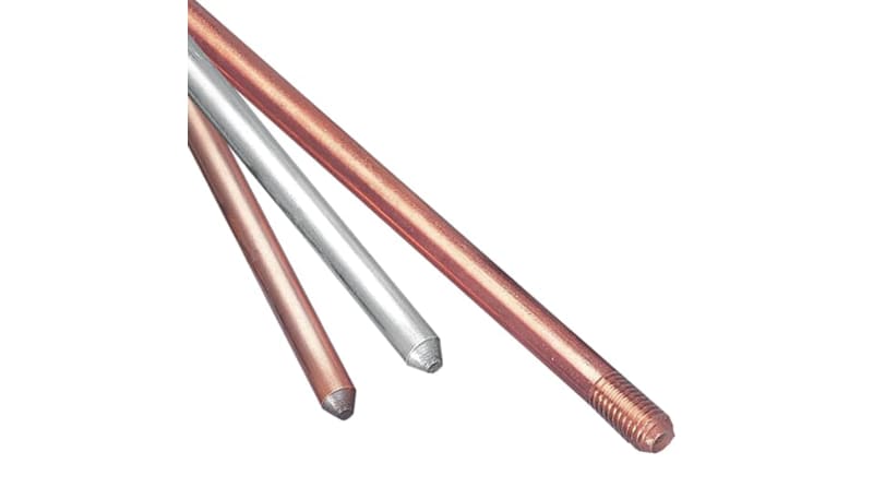 Blackburn by ABB 6258 Copper Clad, Pointed Ground Rod - 5/8 inch x 8 feet