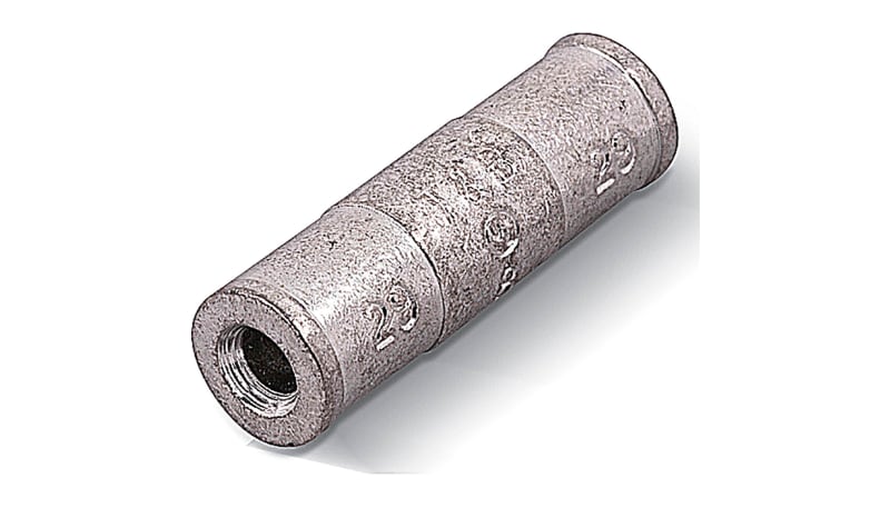 Color-Keyed by ABB 53518 Copper Two-Way Splice - Heavy-Duty, 500 kcmil ...