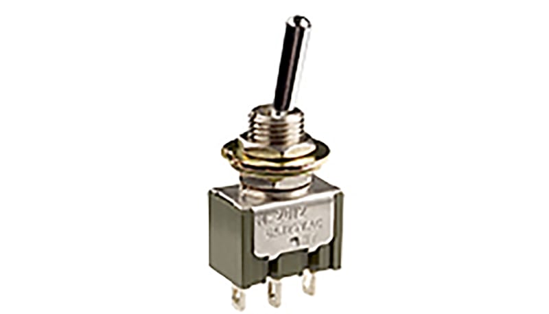 NKK Switches M2032BB1A01 Toggle Switch,Miniature,3PDT,ON-NONE-ON,.453 ...