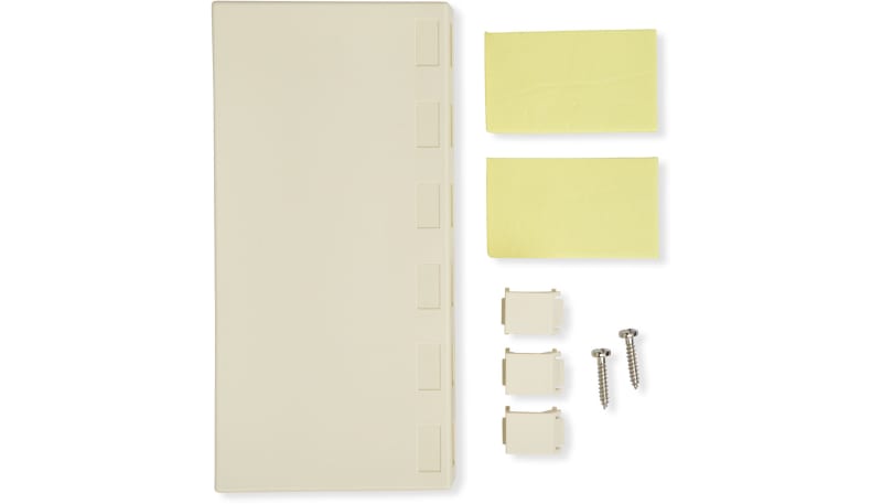 Belden AX105353-EW Keyconnect Side-Entry Box, 2-Port, White