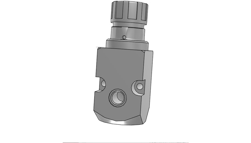 Norgren R40-200-BNLA PILOT REGULATOR, CONVENTIONAL, 1/4