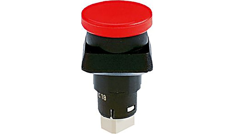 Estop Rotating Rafi RAFI 1.15.154.006/0301 E-Stop Switch, LUMOTAST 25, DPST-NC, ON-OFF ...