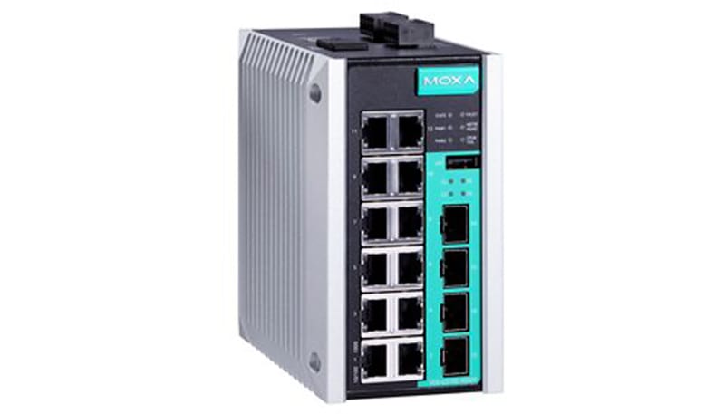 Moxa EDS-G516E-4GSFP Ethernet Switch.16 port, Managed, gigabit, 4