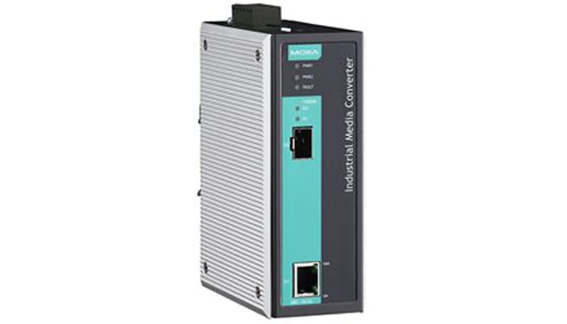 Moxa IMC-101G-T Industrial Giga Media Converter,10/100/1000BaseT(X