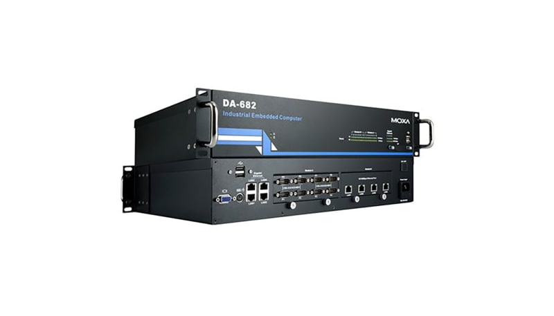 Moxa DA-682B-SP Celeron 3955U,2 GHz,Dual Core CPU,without mSATA/RAM/OS ...