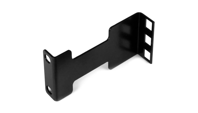 StarTech.com RDA1U Rail Depth Adapter Kit for Server Racks - 4 in. (10 ...