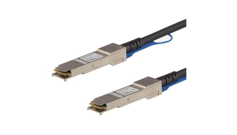 StarTech.com QSFPH40GCU3M Cisco QSFP-H40G-CU3M Comp QSFP+ DAC Twinax ...