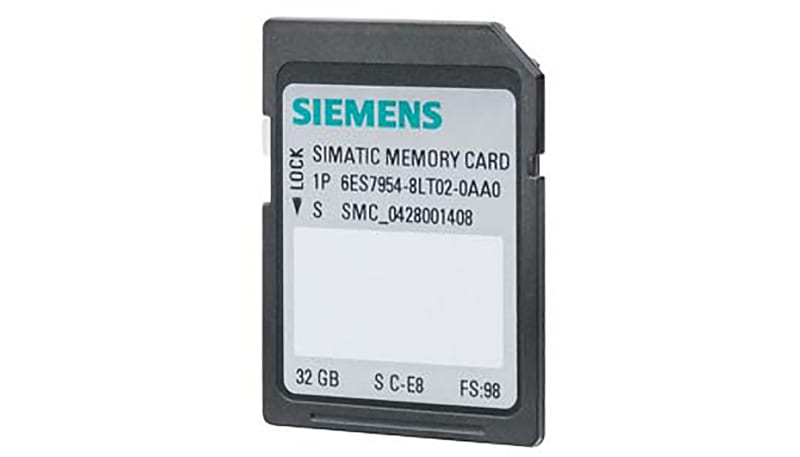 Siemens 6ES79548LT030AA0 Simatic S7 Memory Card. 32 Gb