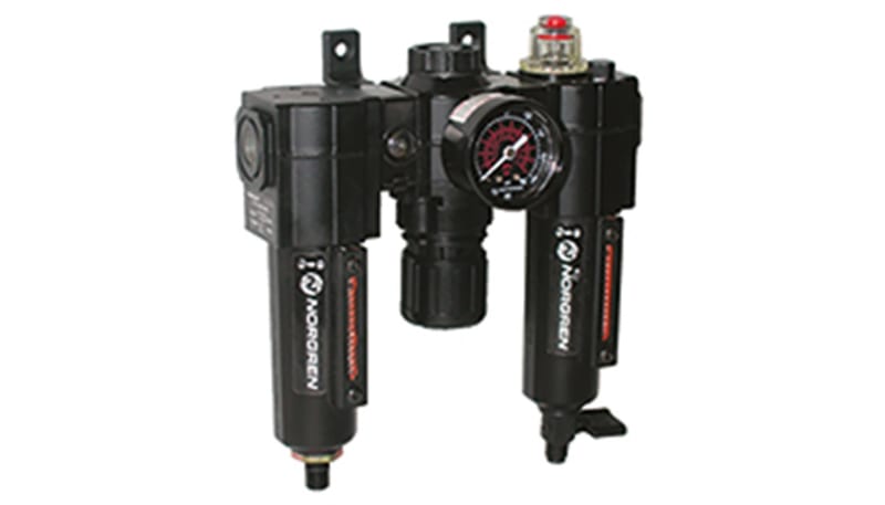 Norgren C73A-3AK-AD3-RMG-QDN FILTER/REGULATOR/MICROFOG LUBRICATOR,3 ...