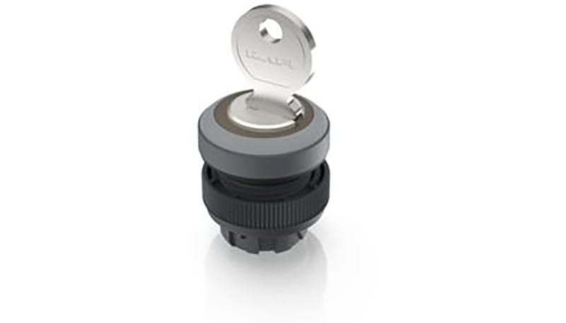 RAFI 1.30.245.101/0800 Keylock Switch Actuator,RAFIX 22 QR,22.3mm,Round ...