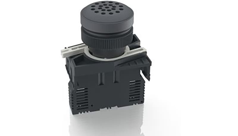 RAFI 1.30.249.001/0000 Buzzer,Raffix 22 QR,Round Collar,Gray,70 db ...
