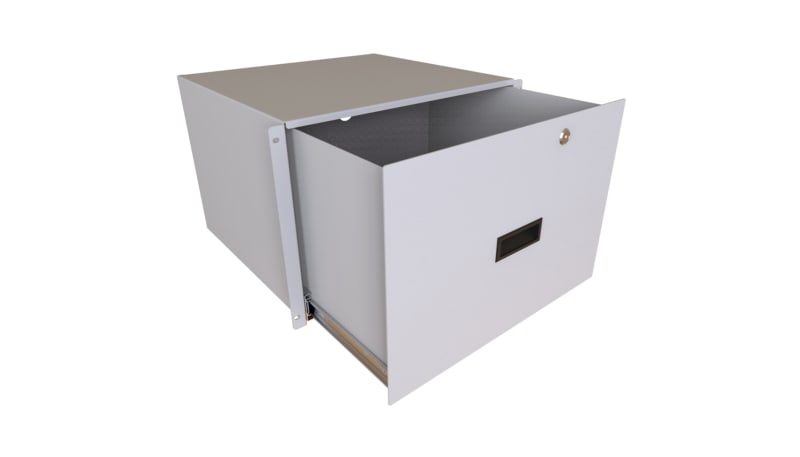 Hammond Manufacturing RDRW1901216LG1 Drawer Kit 7U X 16in Dp