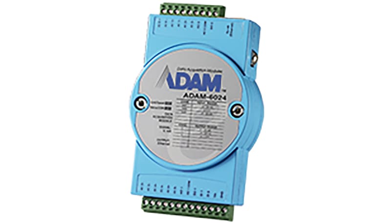 Advantech ADAM-6024-D Isolated Universal I/O Module, 24Vdc, 12 Channel ...