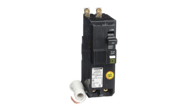 Square D QOB220CAFI MINIATURE CIRCUIT BREAKER 120V 20A