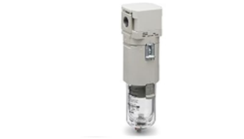 SMC Corporation AFF30-03C-D Line Filter, flat profile, 3/8RC, NC drain ...