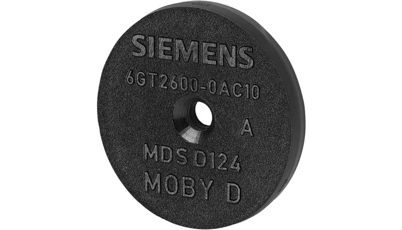 Siemens 6GT26000AC10 MDS D124 HEAT RESISTANT MOBY D,RF300