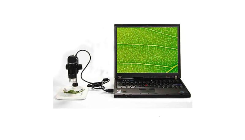 RS PRO 1964075 USB Digital Microscope 10-300x Power 30fps 5M