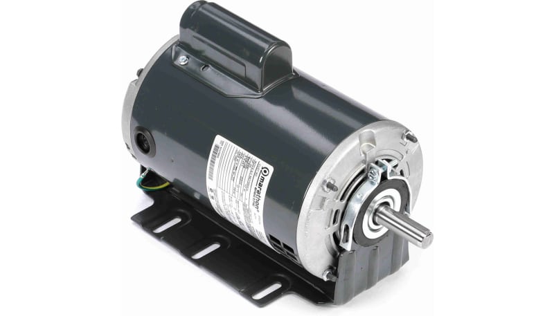 Leeson S115 AC Motor, Fan and Blower, 3/4,1725,DP,56,1/60/115/230