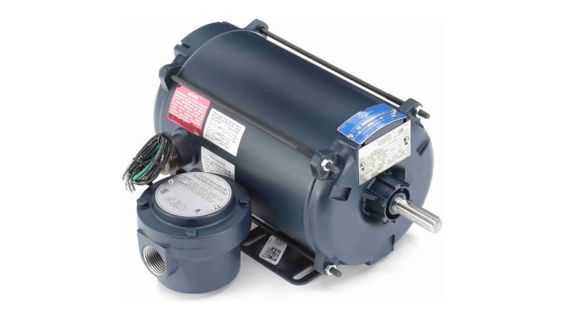 Leeson 111940.00 AC Motor, Explosion proof 3-phase,1/3HP 1140RPM 56 EPNV