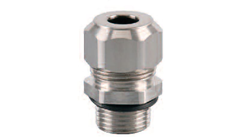 Heyco M5902 Liquid Tight Cordgrip, Silver, Thread Size NPT 3/8, IP ...