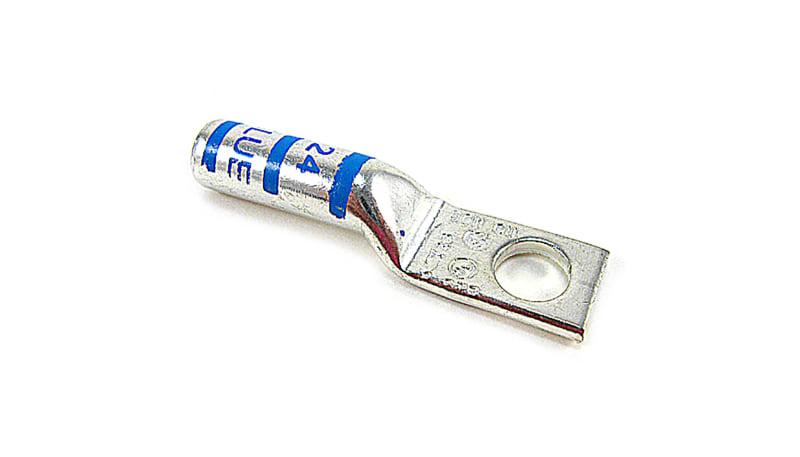 Color-Keyed by ABB 54905BE Copper One-Hole Lug 6 AWG 1/4